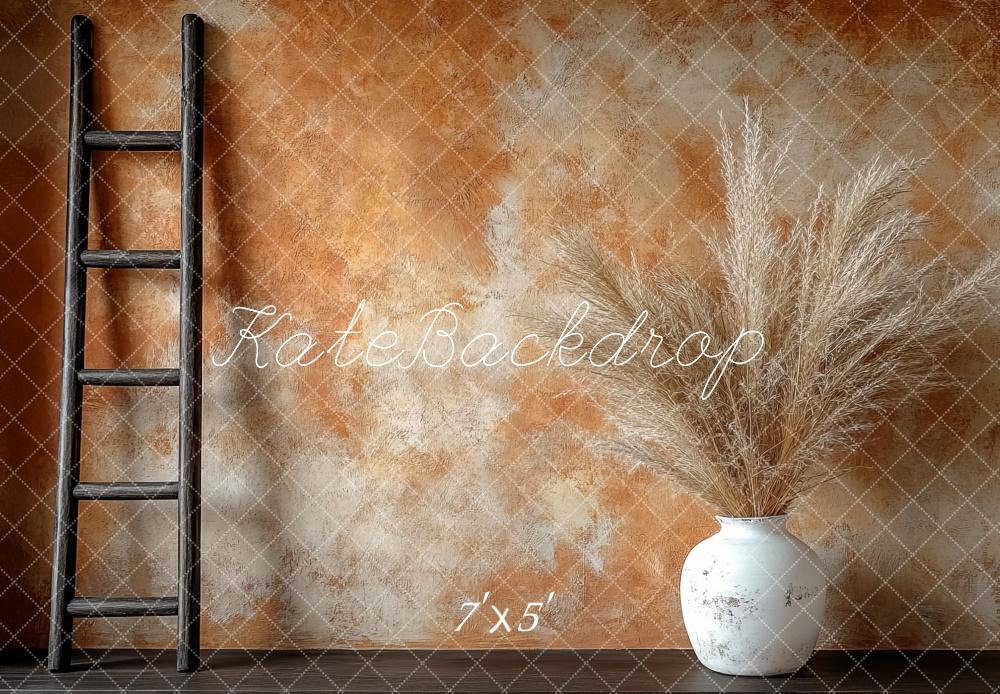 Kate Boho Rustic Ladder Vase Backdrop Designed by Mini MakeBelieve