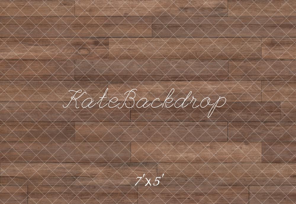 Kate Brown Wooden Floor Backdrop Designed by Kate Image - Kate Backdrop AU
