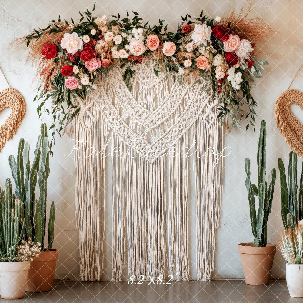 Kate Rustic Mother's Day Macrame Backdrop Designed by Patty Roberts