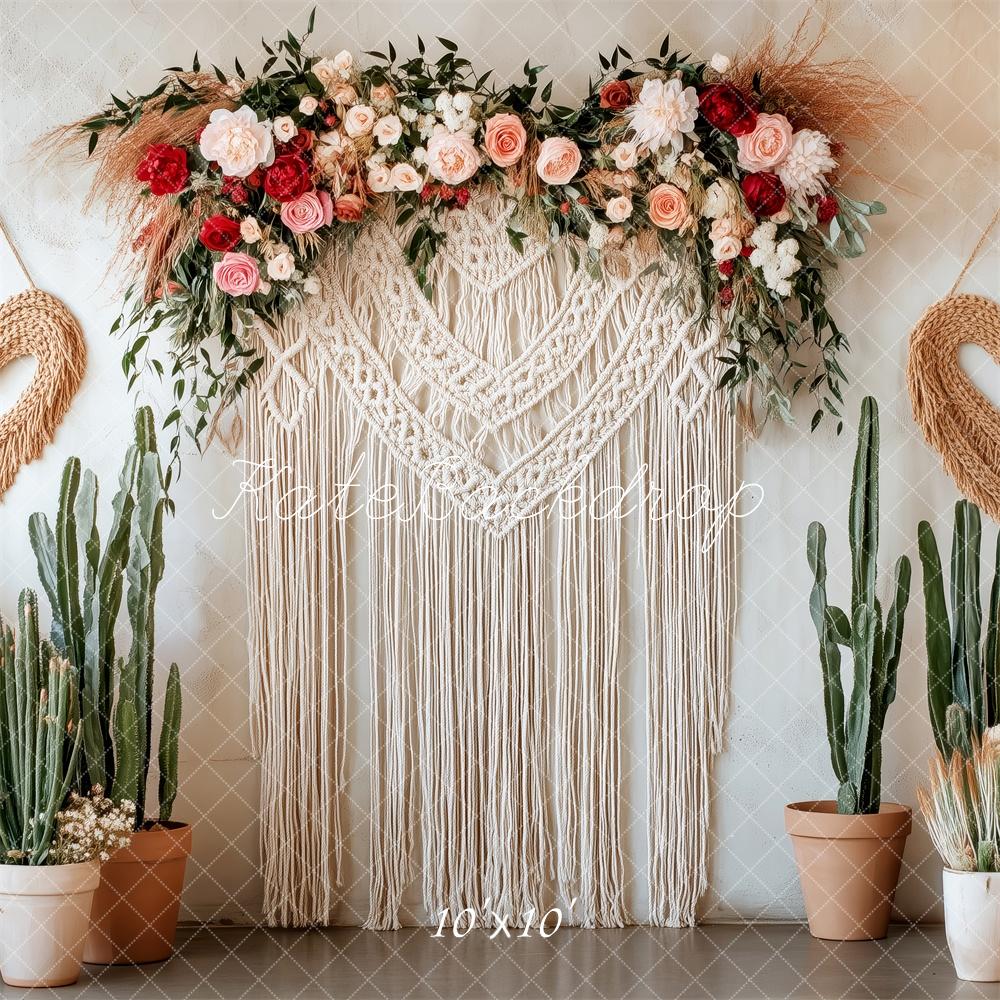 Kate Rustic Mother's Day Macrame Backdrop Designed by Patty Roberts