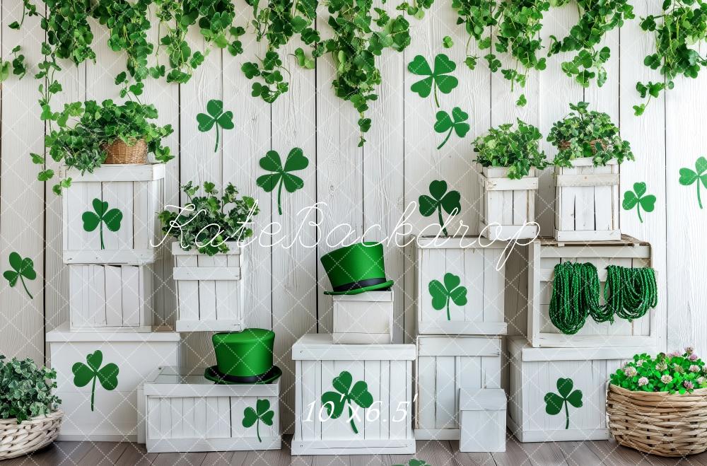 Kate St. Patrick’s Day Clover Wall Backdrop Designed by Patty Roberts