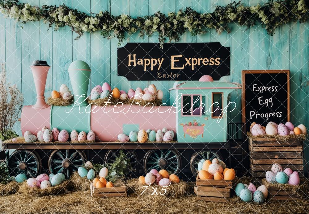 Kate Vintage Easter Express Backdrop Designed by Patty Roberts