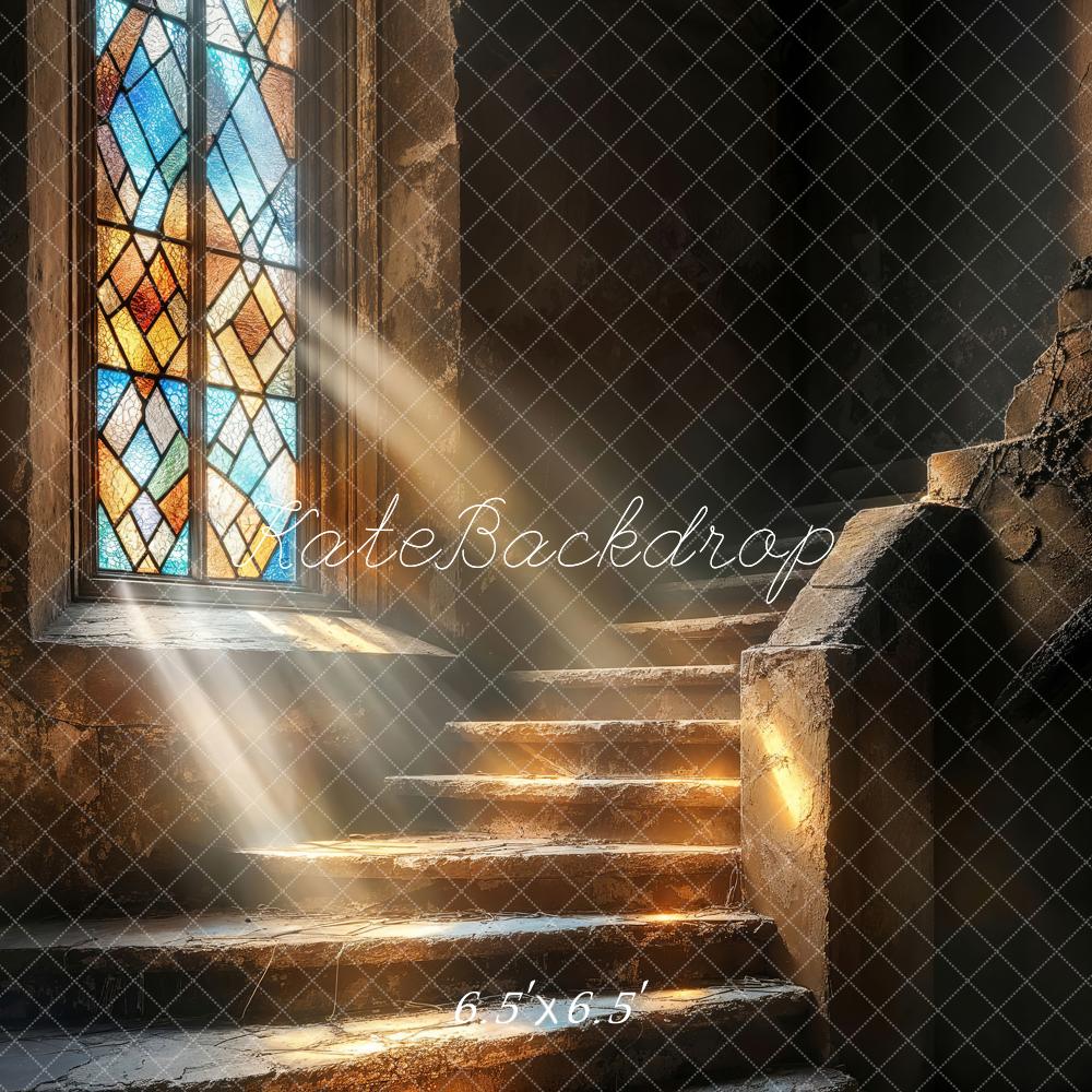 Kate Vintage Sunny Windows Backdrop Designed by Emetselch