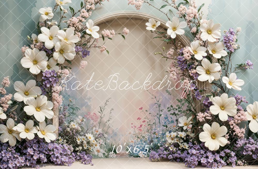 Kate Spring Flower Arch Backdrop Designed by Emetselch