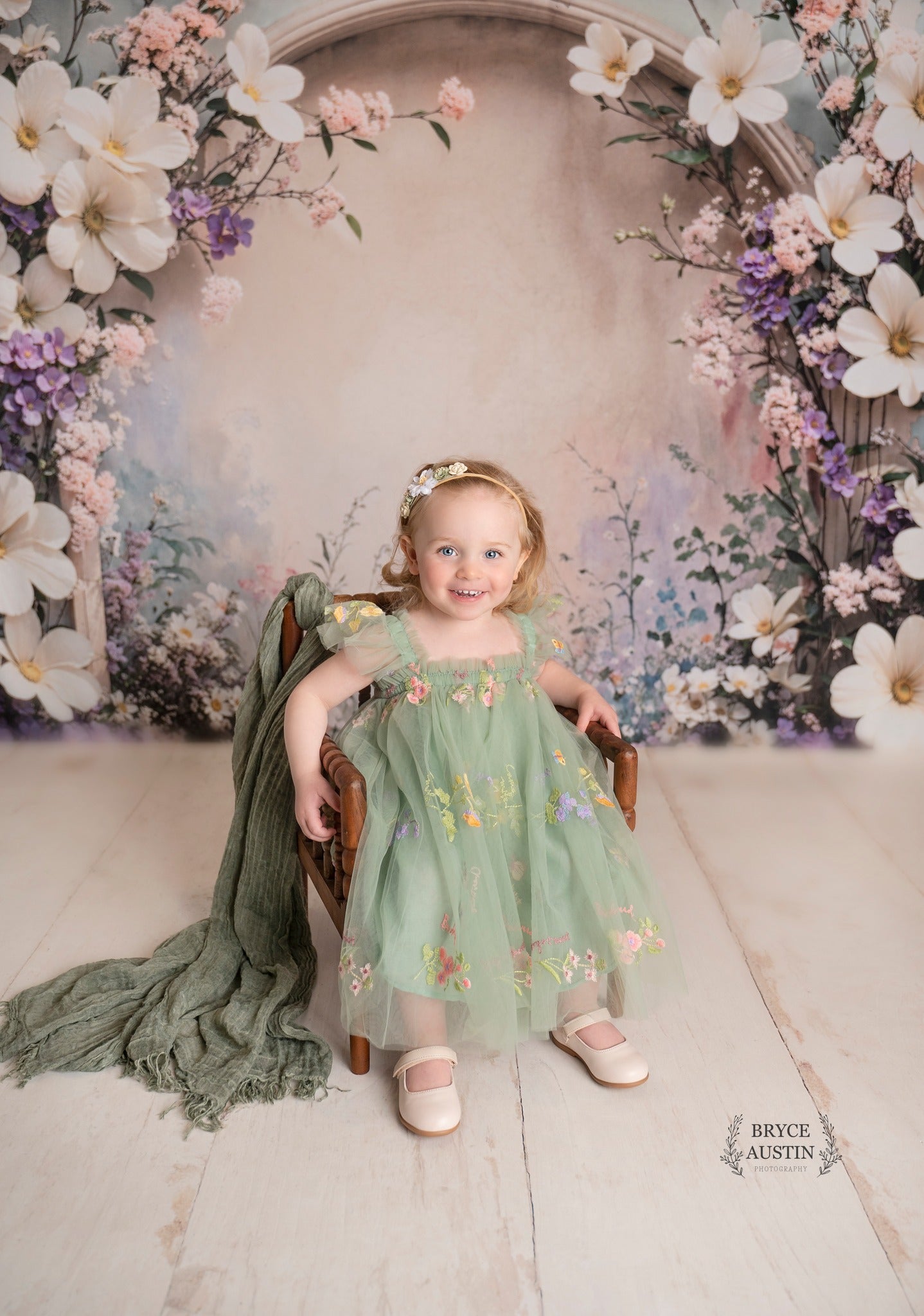 Kate Spring Flower Arch Backdrop Designed by Emetselch