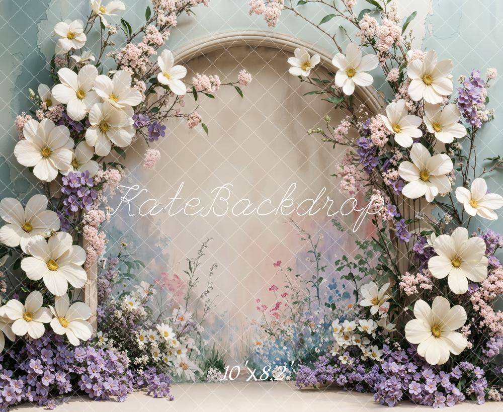 Kate Spring Flower Arch Backdrop Designed by Emetselch