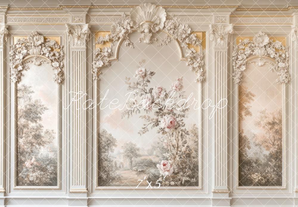 Kate Fine Art Interior Floral Wall Backdrop Designed by Mini MakeBelieve