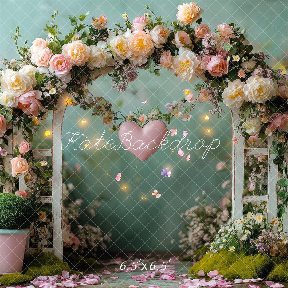 Kate Valentine Fairy Arch Bird House Backdrop Designed by Mini MakeBelieve - Kate Backdrop AU