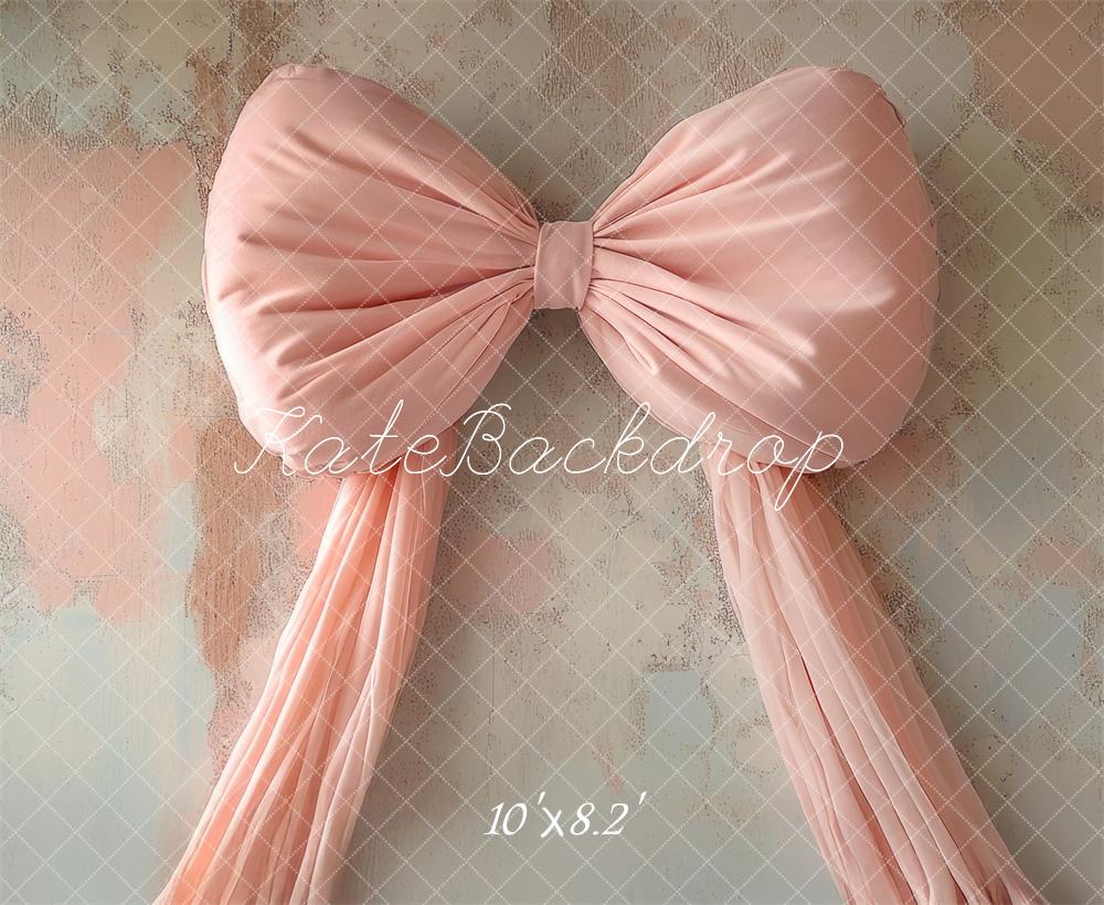 Kate Giant Pink Bow Backdrop Designed by Mini MakeBelieve - Kate Backdrop AU
