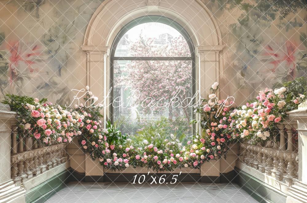 Kate Spring Flower Arch Backdrop Designed by Mini MakeBelieve
