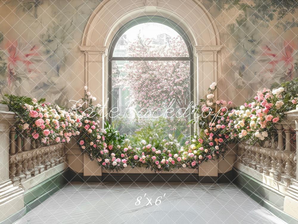 Kate Spring Flower Arch Backdrop Designed by Mini MakeBelieve