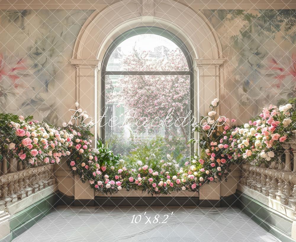 Kate Spring Flower Arch Backdrop Designed by Mini MakeBelieve