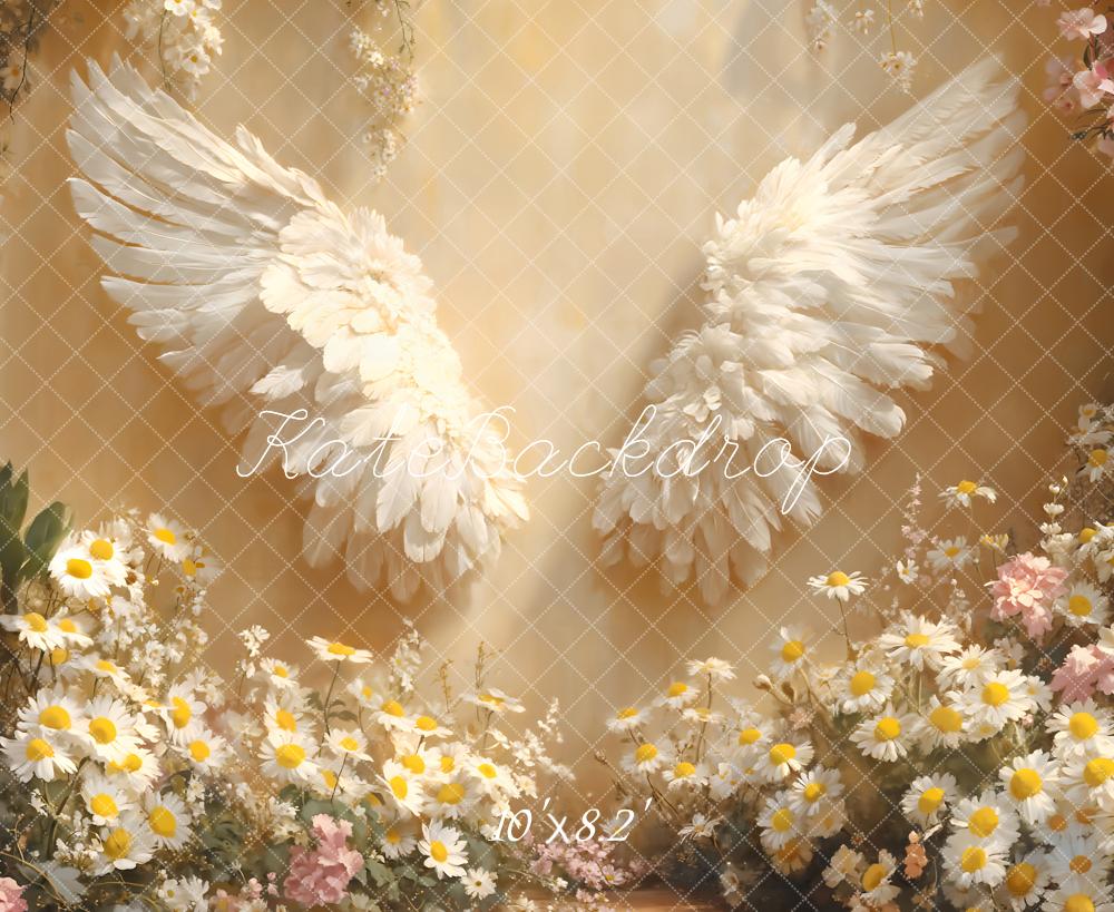 Kate Daisy Angel Wings Backdrop Designed by Emetselch