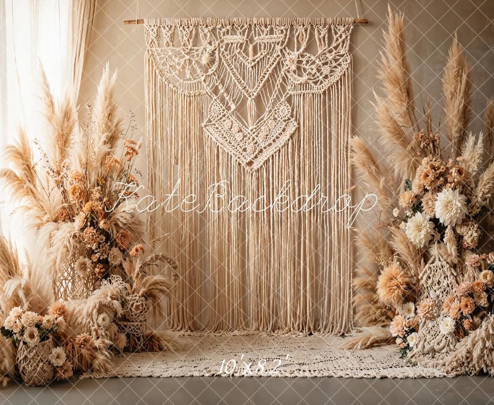 Kate Boho Tassel Backdrop Designed by Emetselch - Kate Backdrop AU