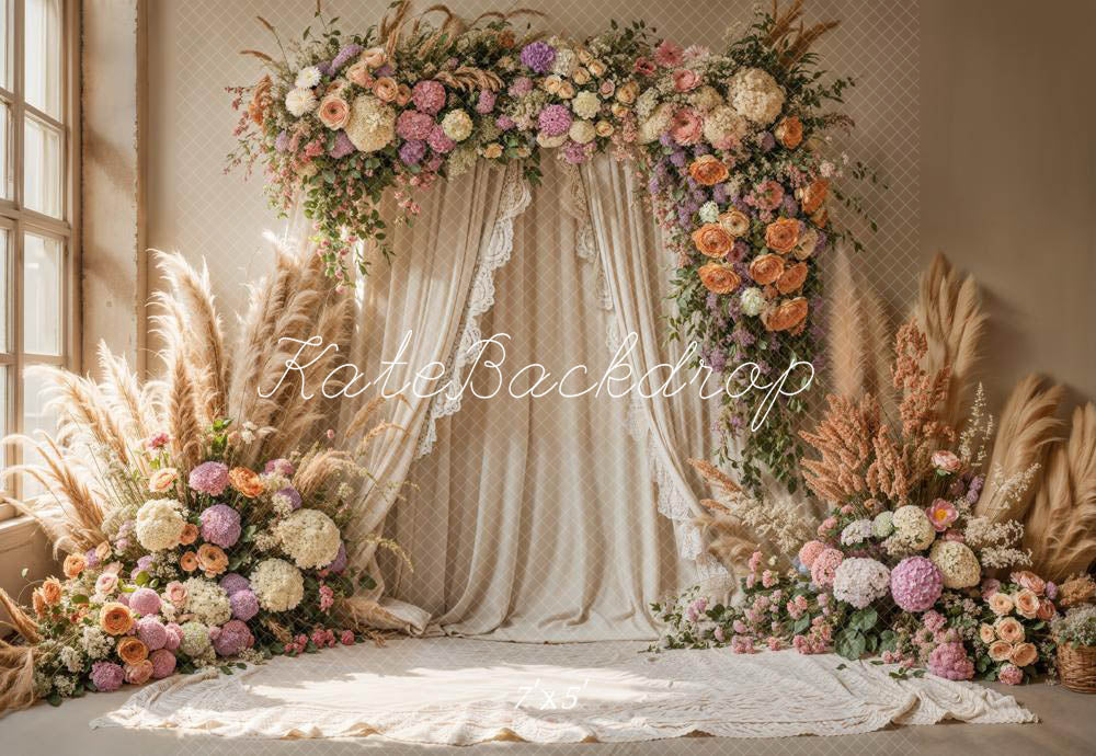 Kate Boho Mother's Day Backdrop Designed by Emetselch - Kate Backdrop AU
