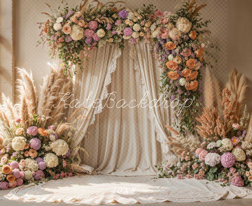 Kate Boho Mother's Day Backdrop Designed by Emetselch - Kate Backdrop AU