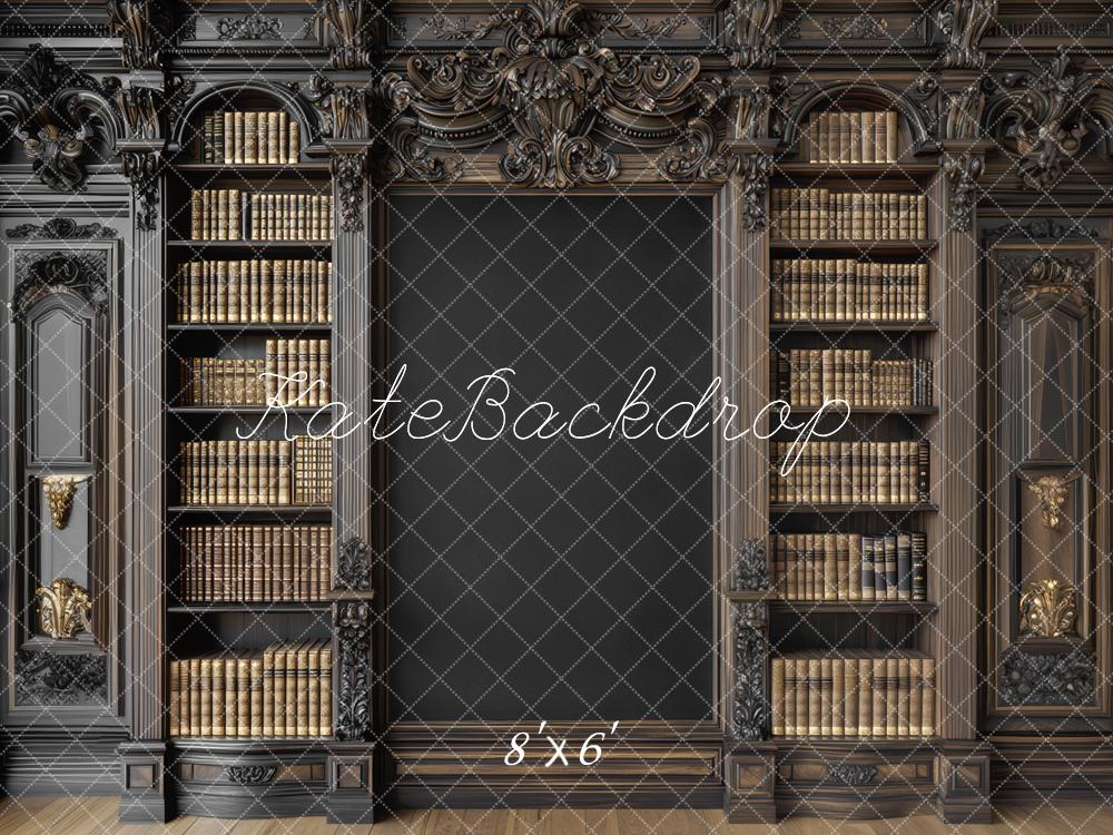Kate School Chalkboard Bookshelf Backdrop Designed by Mini MakeBelieve - Kate Backdrop AU
