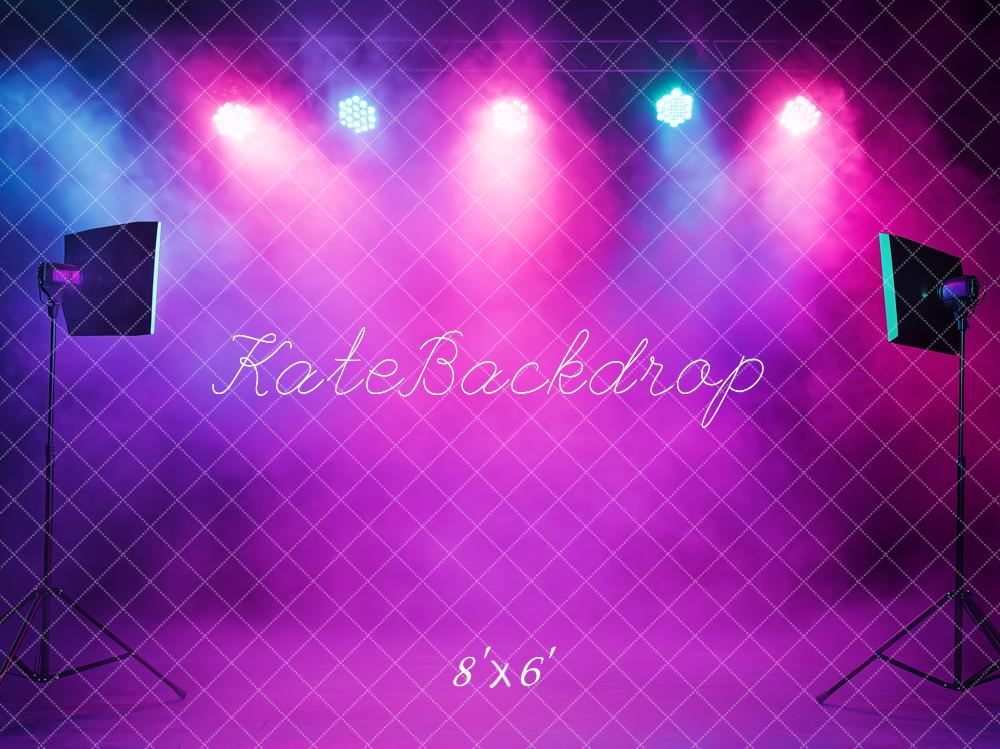 Kate Vibrant Stage Lighting Smoke Backdrop Designed by Patty Roberts