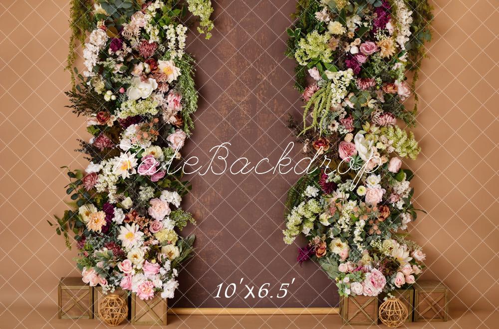 Kate Floral Parties Wall Backdrop Designed by Mandy Ringe Photography