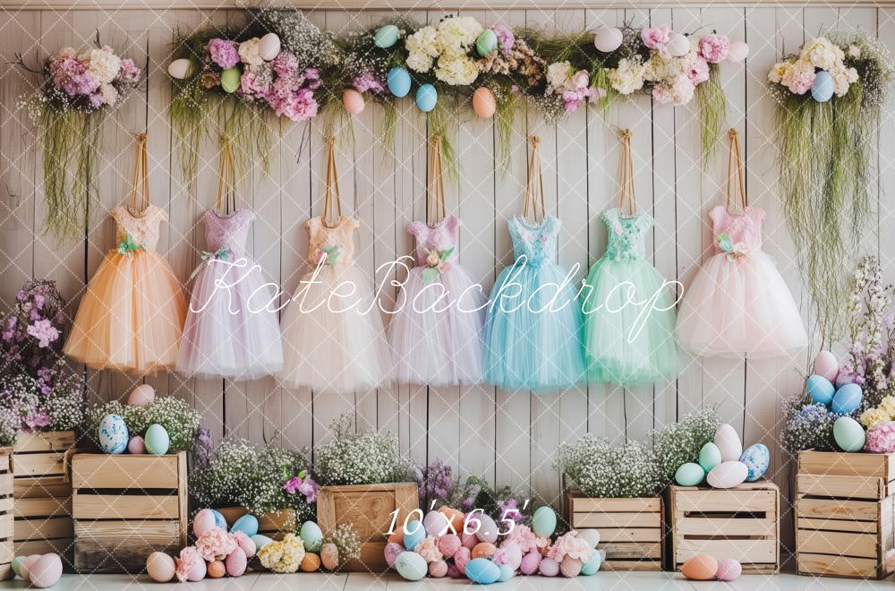 Kate Ballet Tutu Easter Backdrop Designed by Patty Roberts - Kate Backdrop AU