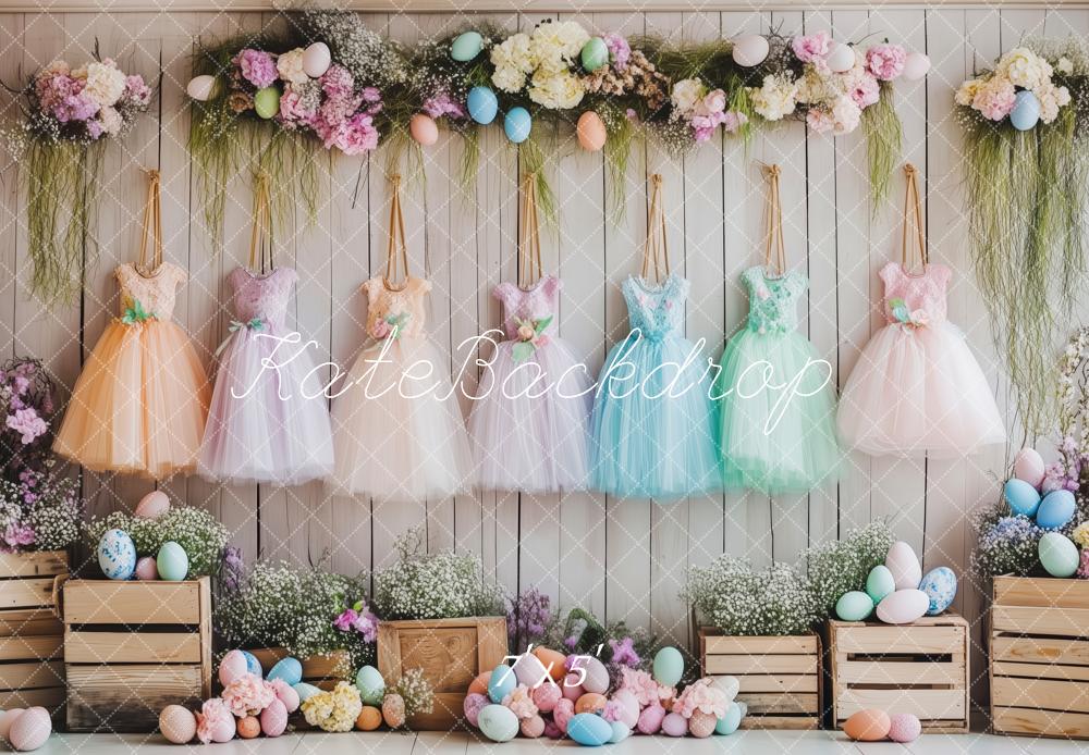 Kate Ballet Tutu Easter Backdrop Designed by Patty Roberts - Kate Backdrop AU