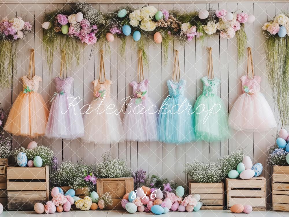 Kate Ballet Tutu Easter Backdrop Designed by Patty Roberts - Kate Backdrop AU
