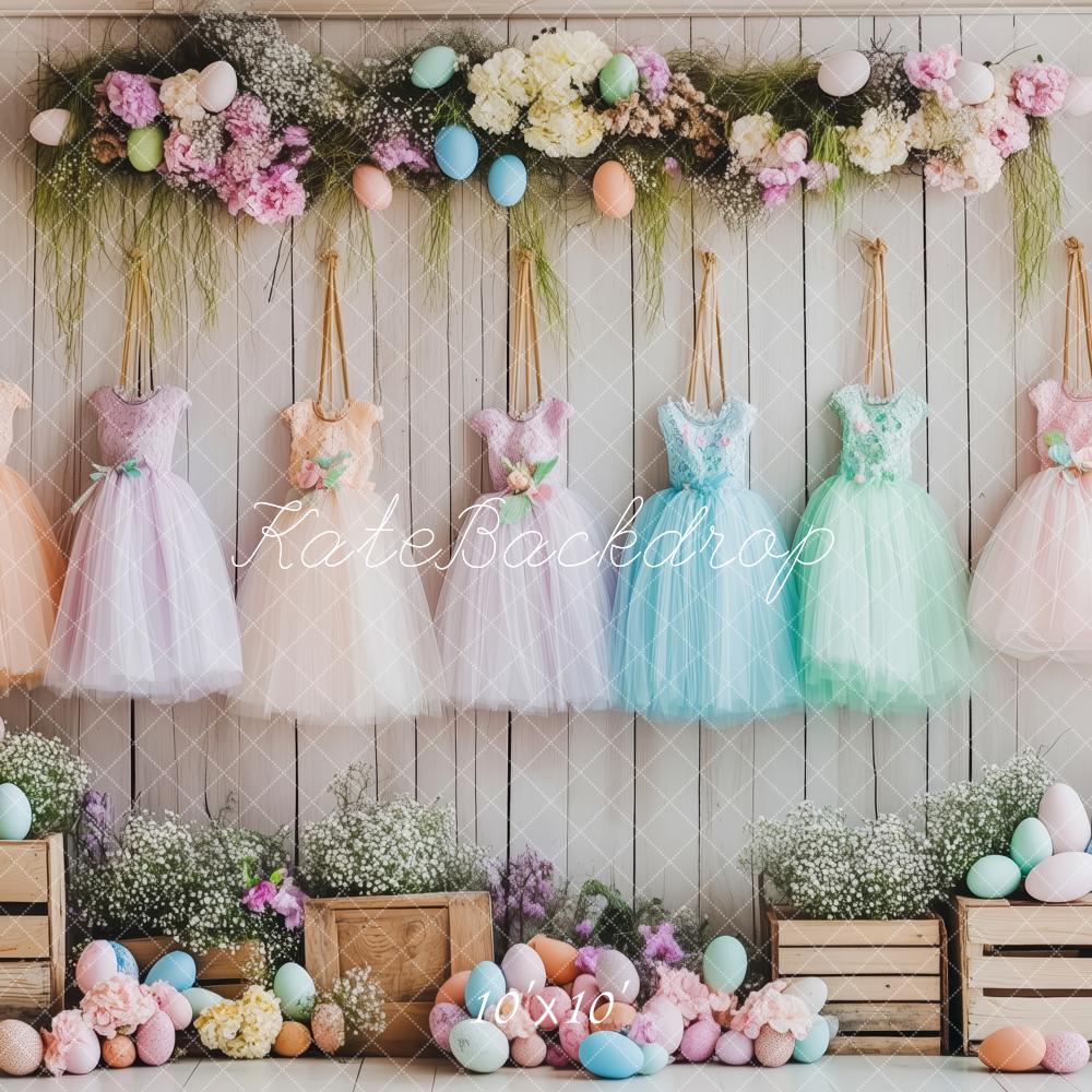 Kate Ballet Tutu Easter Backdrop Designed by Patty Roberts - Kate Backdrop AU