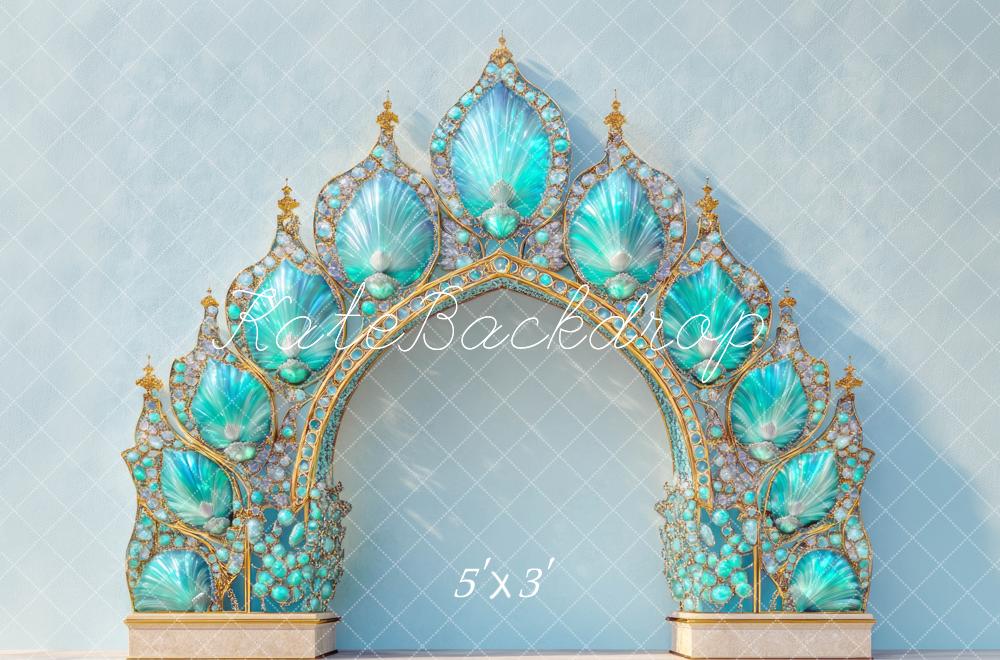 Kate Mermaid Crown Arch Backdrop Designed by Mini MakeBelieve