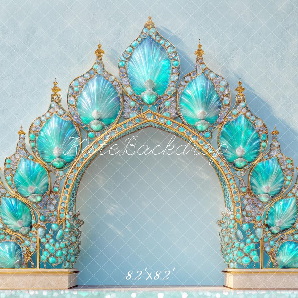 Kate Mermaid Crown Arch Backdrop Designed by Mini MakeBelieve