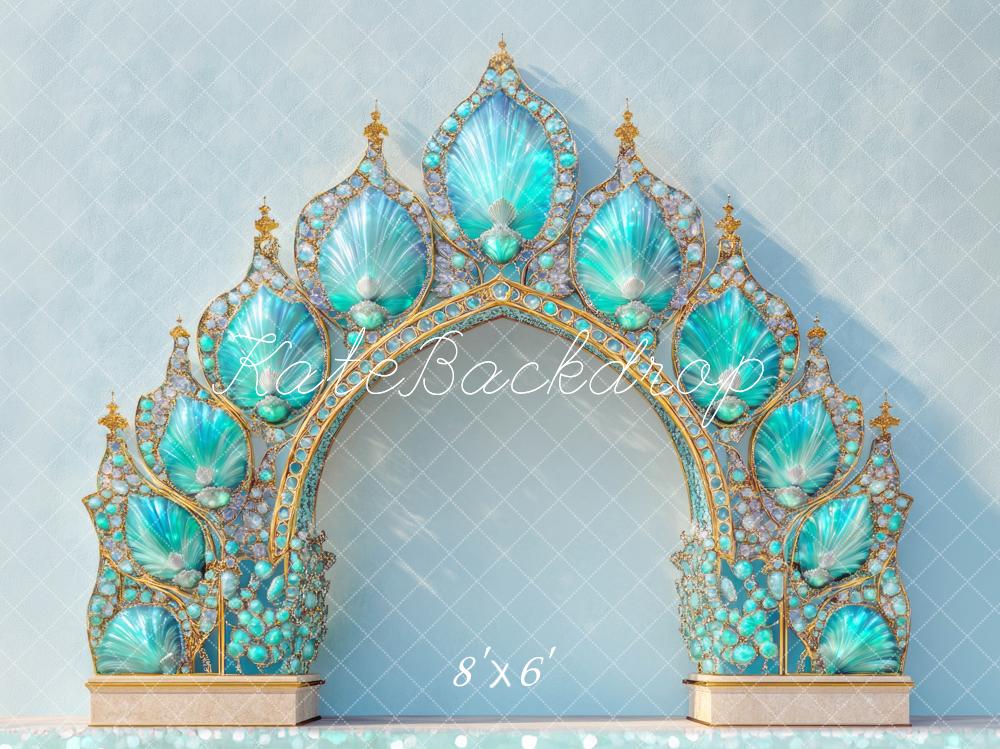 Kate Mermaid Crown Arch Backdrop Designed by Mini MakeBelieve