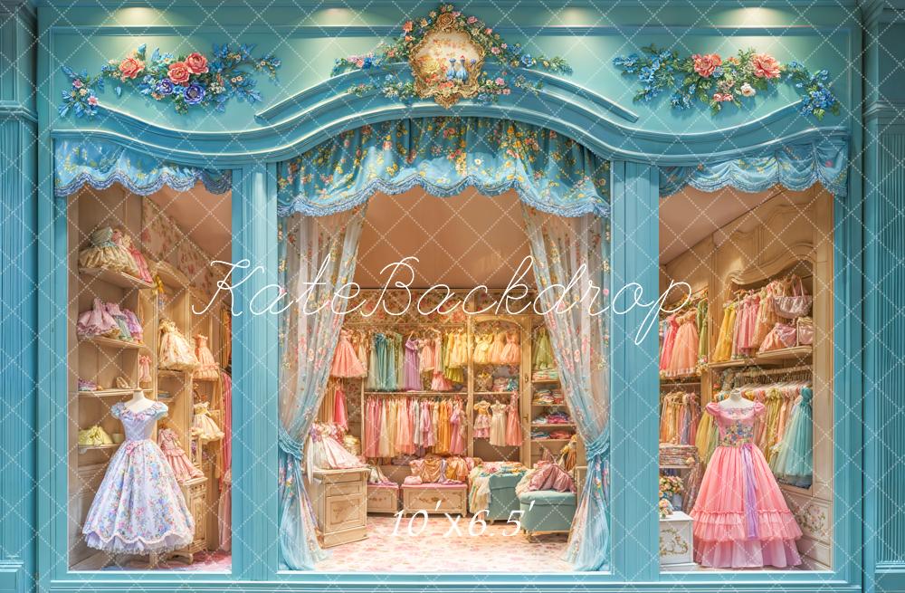 Kate Girls Dress Shop Backdrop Designed by Chain Photography - Kate Backdrop AU