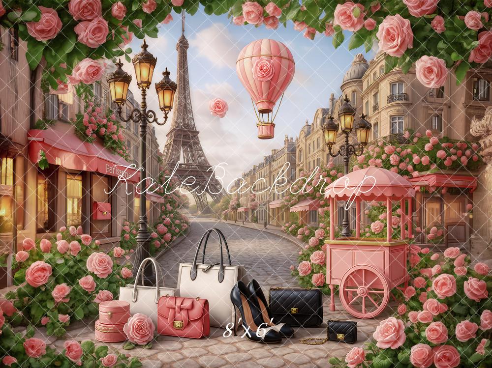 Kate Spring Street Tower Backdrop Designed by Ashley Paul - Kate Backdrop AU