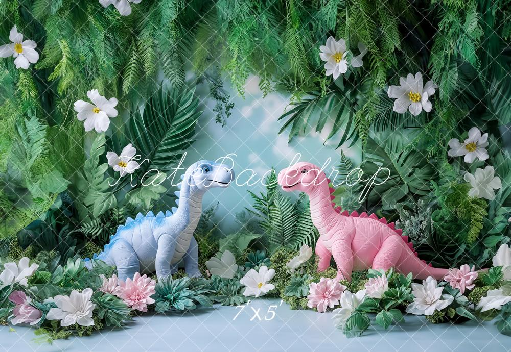 Kate Forest Dinosaur Backdrop Designed by Ashley Paul