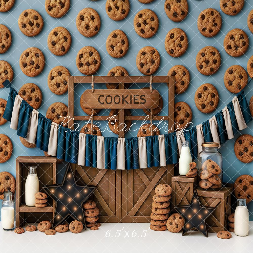Kate Cookies Cake Smash Backdrop Designed by Ashley Paul - Kate Backdrop AU