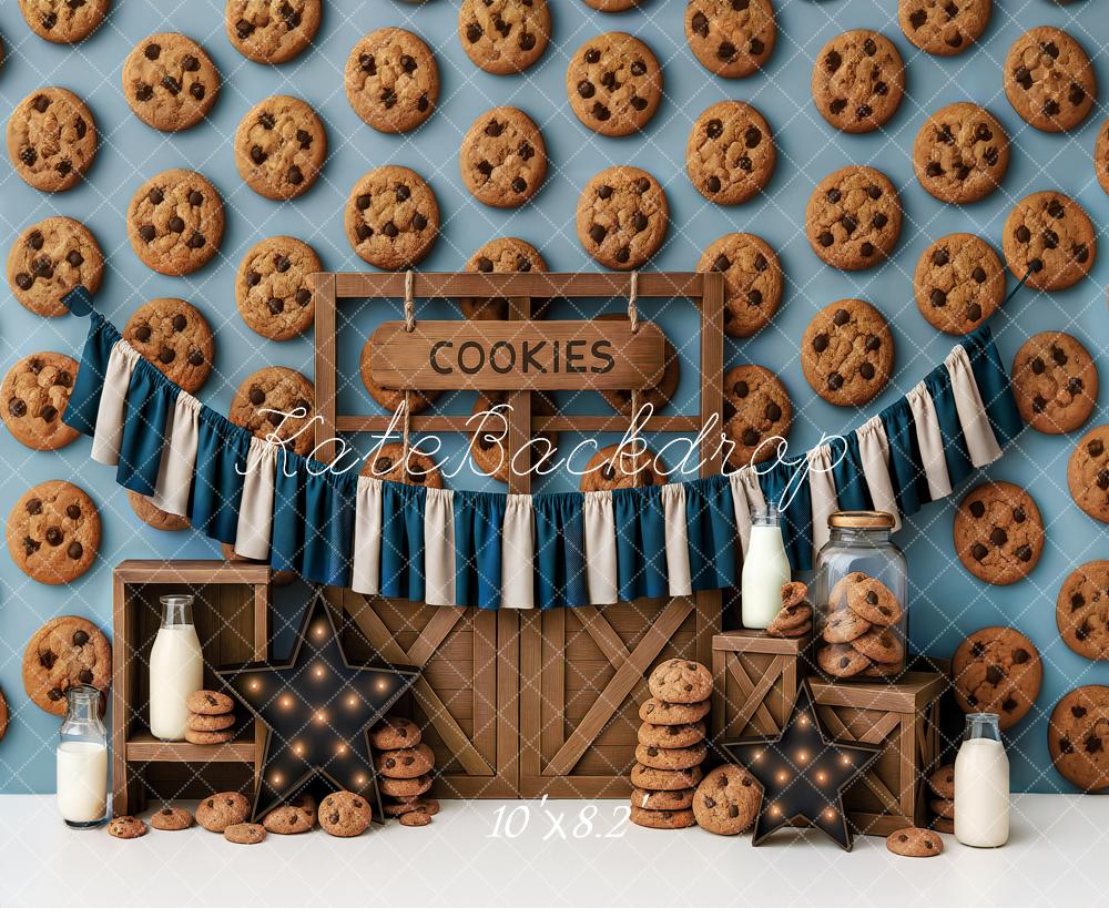 Kate Cookies Cake Smash Backdrop Designed by Ashley Paul - Kate Backdrop AU