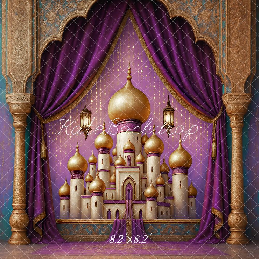 Kate Arabic Architecture Backdrop Designed by Ashley Paul - Kate Backdrop AU
