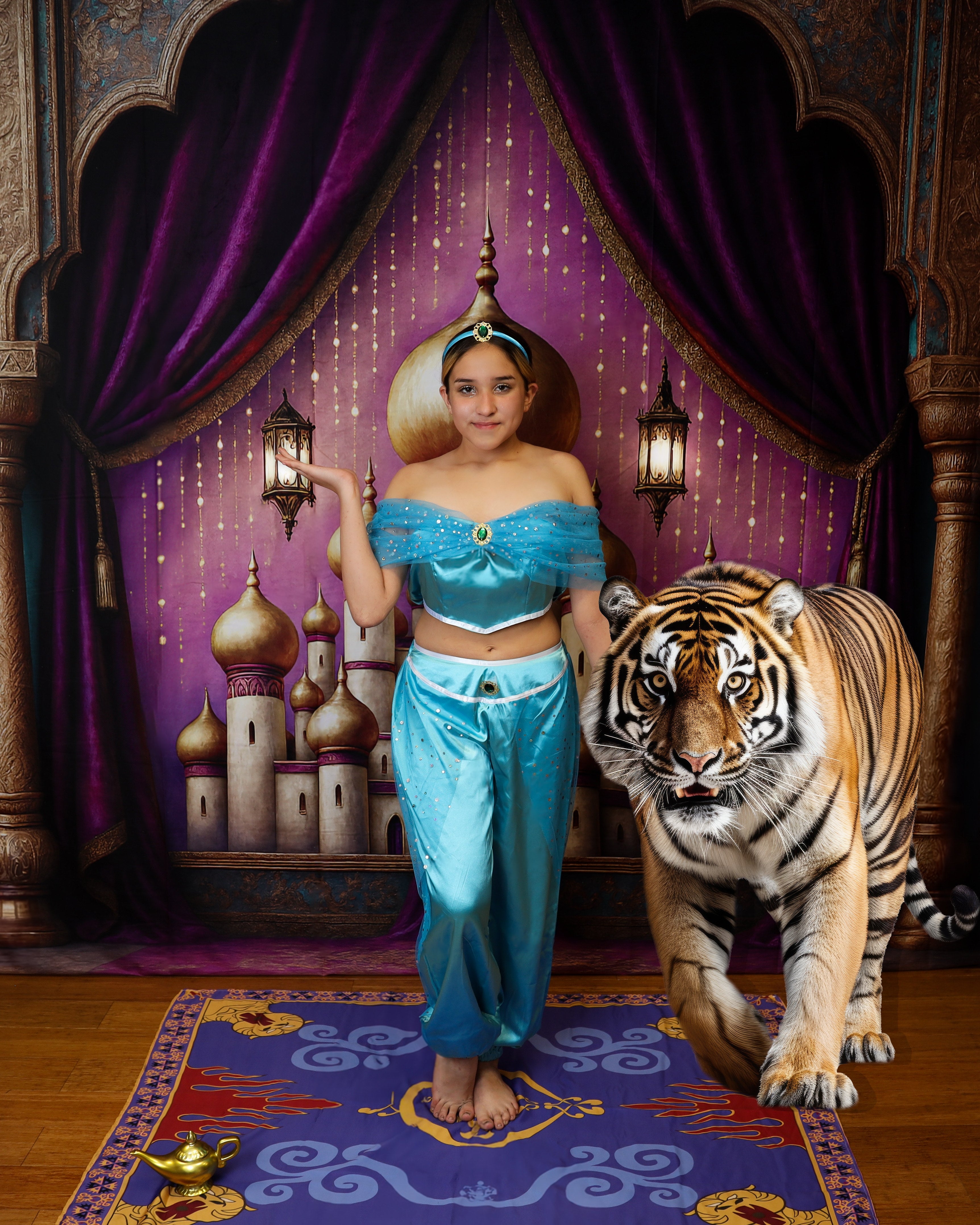 Kate Arabic Architecture Backdrop