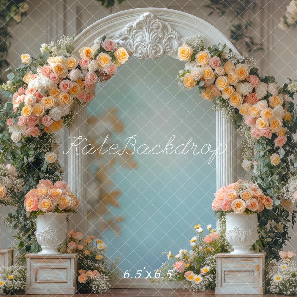 Kate Spring Flower Arch Backdrop Designed by Mini MakeBelieve