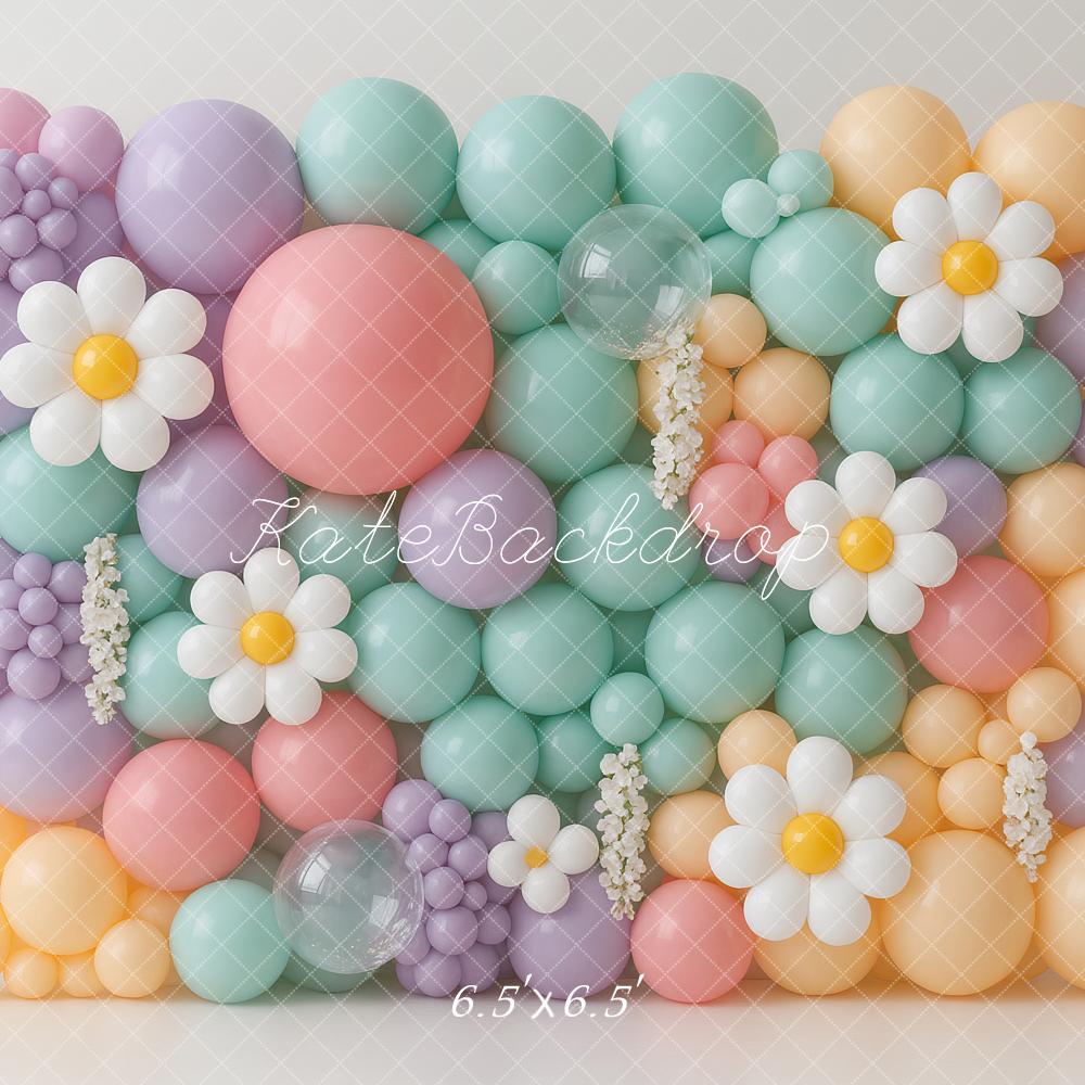 Kate Cake Smash Balloon Wall Backdrop Designed by Ashley Paul