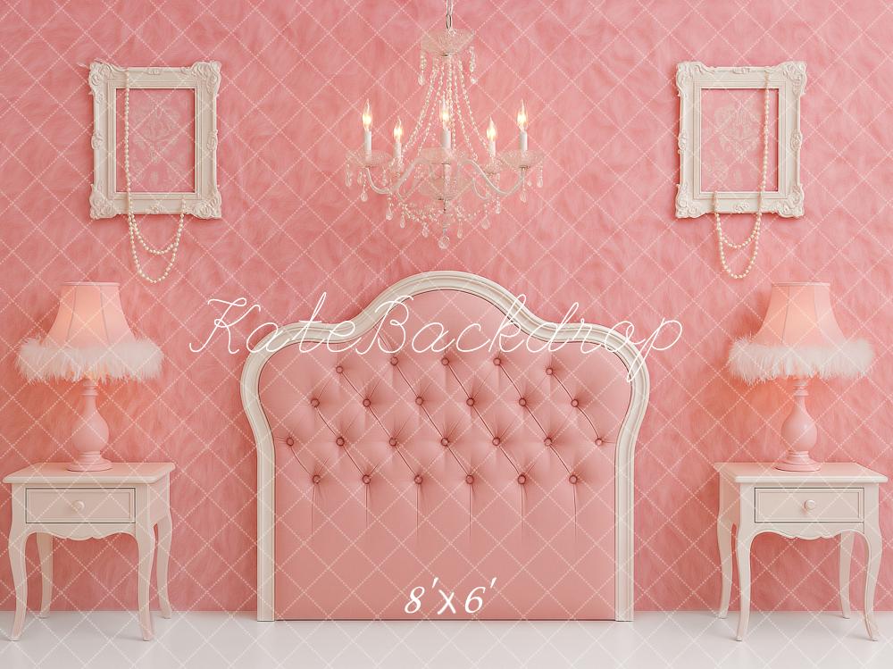 Kate Girl Pink Headboard Backdrop Designed by Ashley Paul