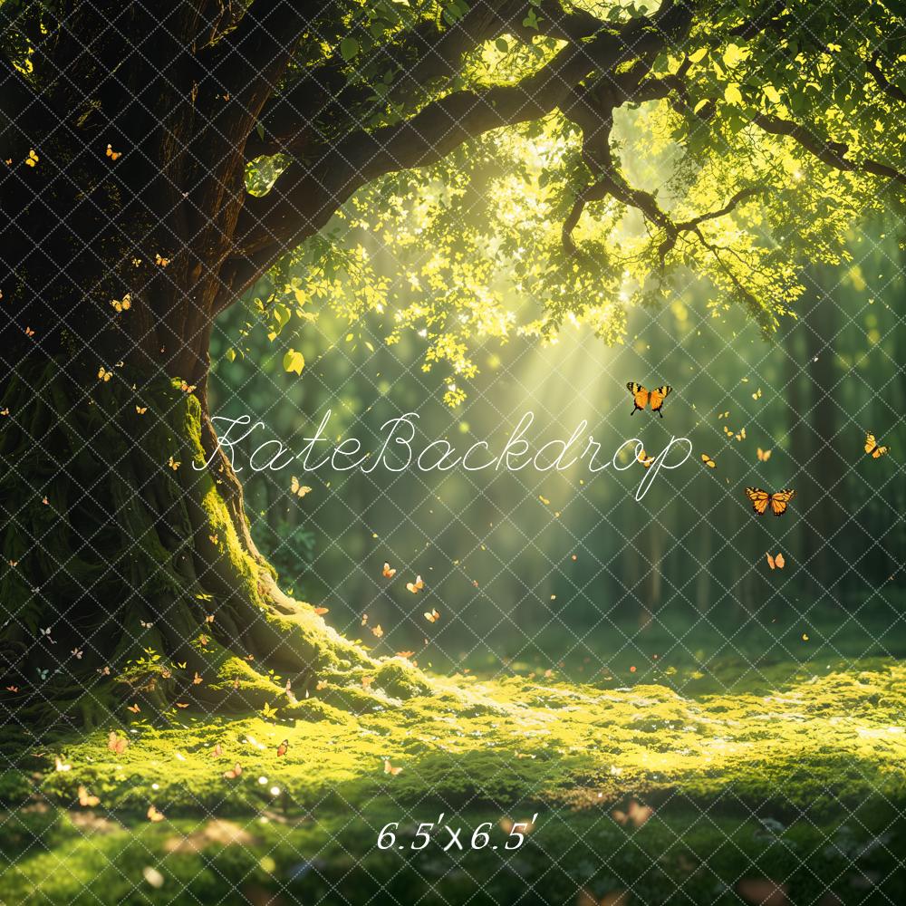 NEW Kate Sunny Green Forest Backdrop Designed by Emetselch