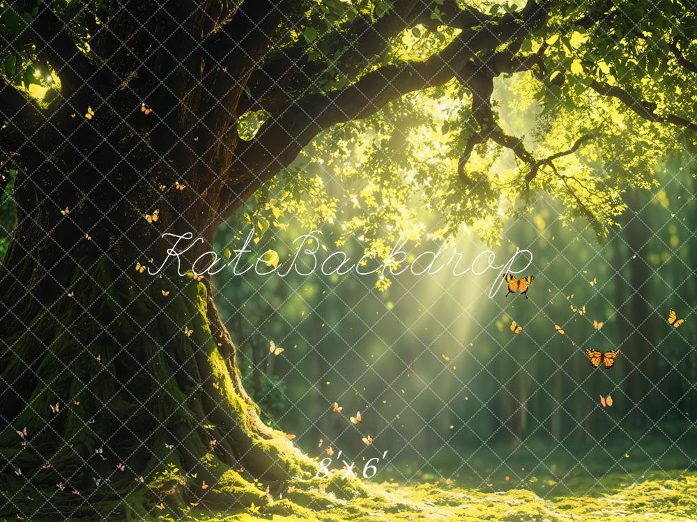 NEW Kate Sunny Green Forest Backdrop Designed by Emetselch