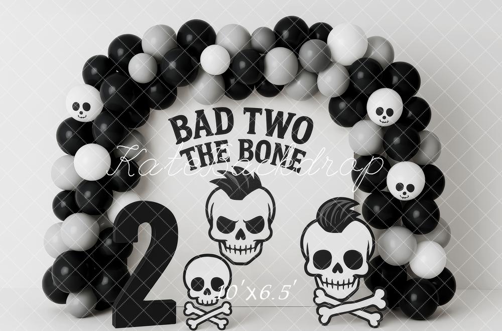 Kate Rock Skeleton Backdrop Bad Two the Bone Designed by Patty Roberts