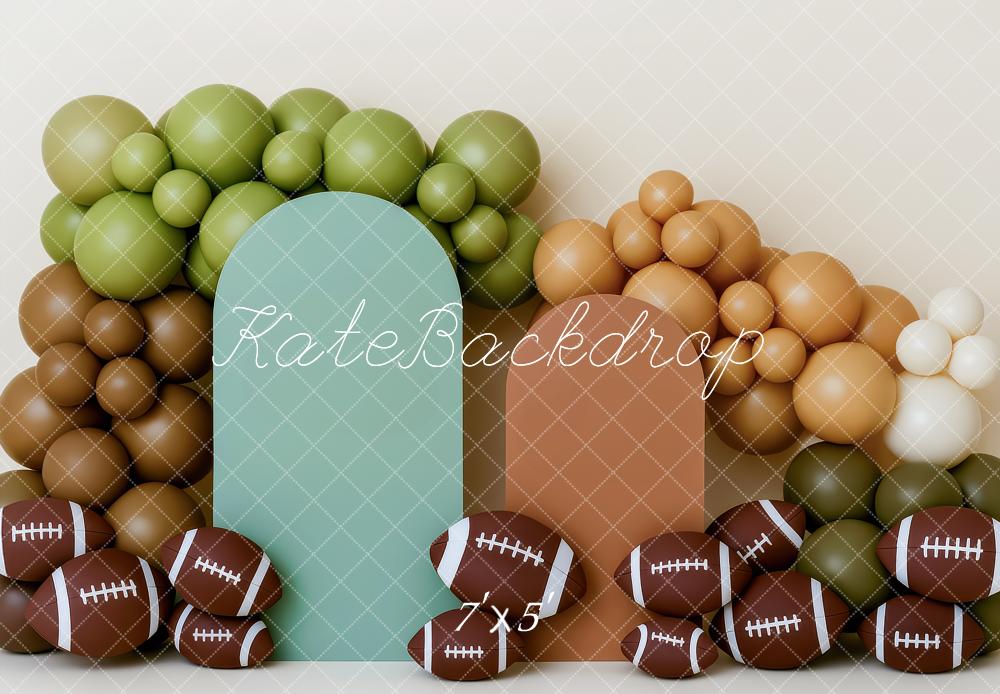 NEW Kate Earthy Tones Football Backdrop Designed by Patty Roberts
