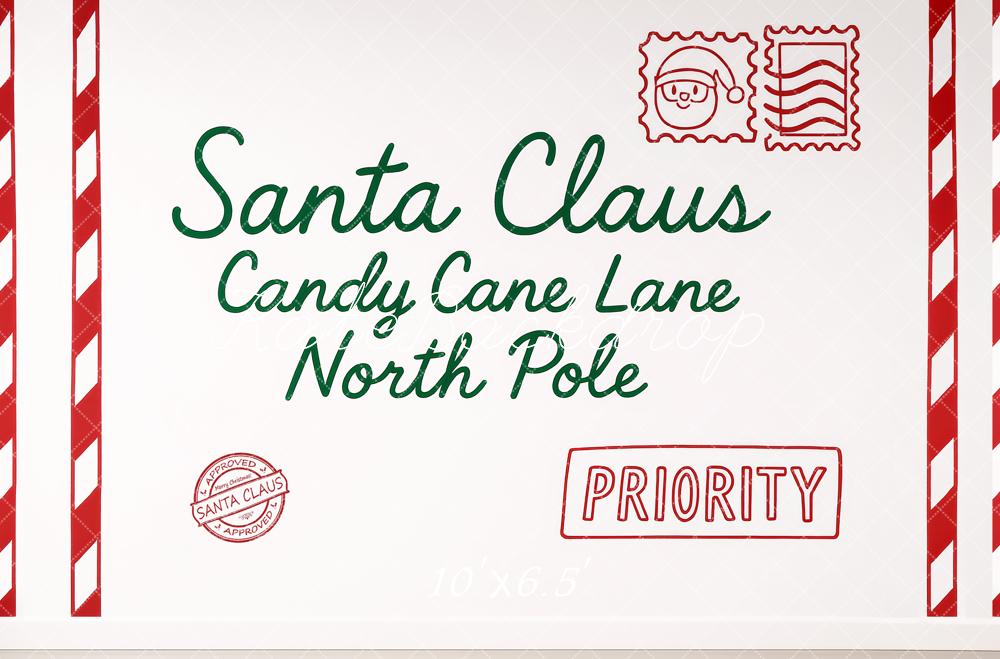 Kate North Pole  Santa Letter Backdrop Designed by Patty Roberts