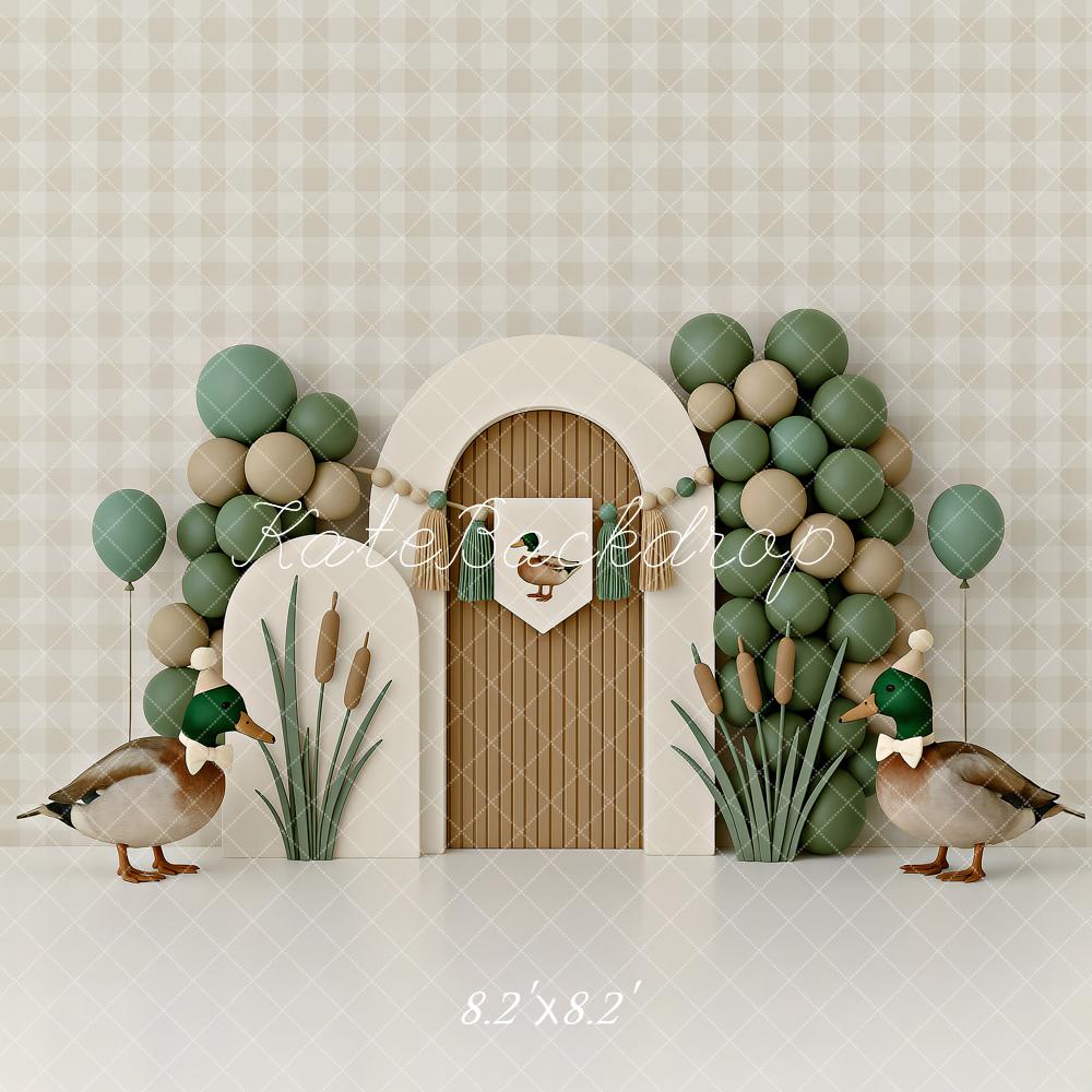 Kate One Lucky Duck Backdrop Designed by Ashley Paul