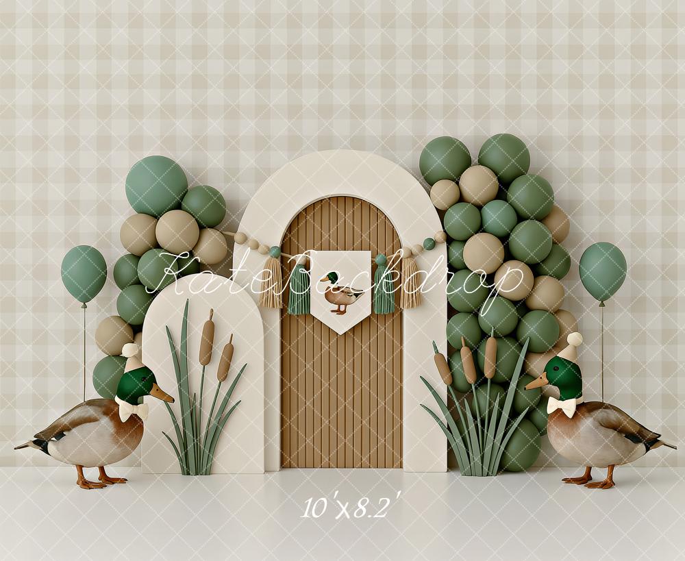 Kate One Lucky Duck Backdrop Designed by Ashley Paul