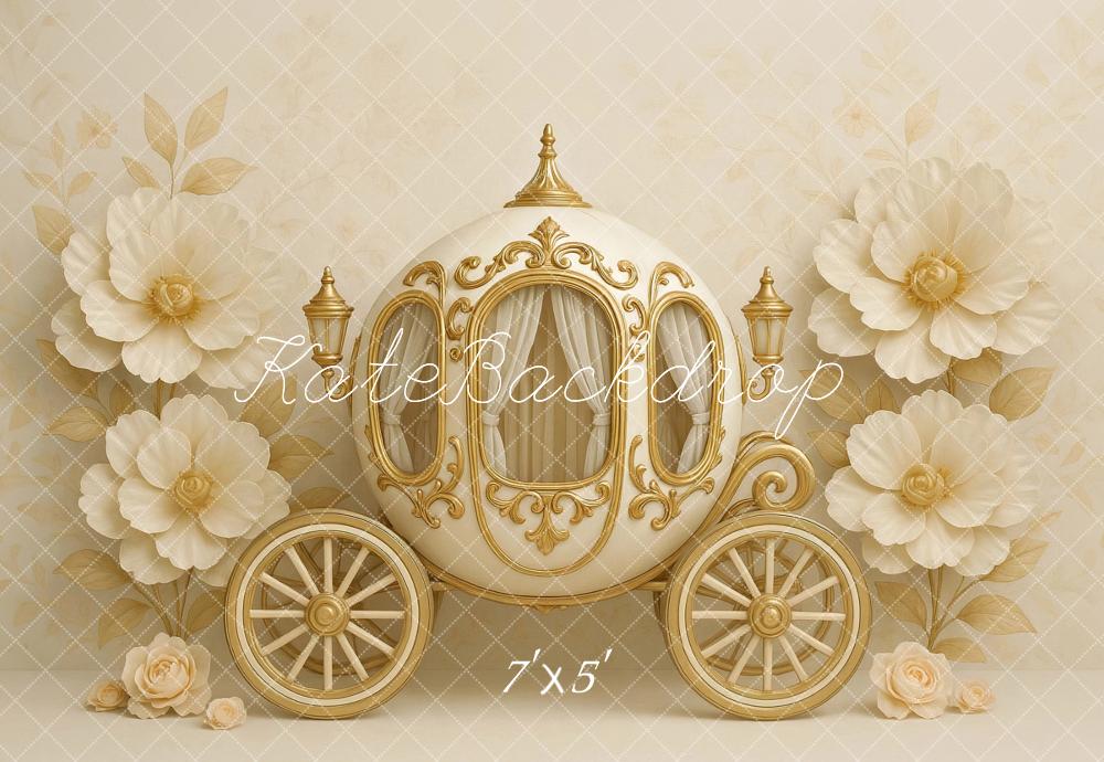 Kate Princess Carriage Backdrop Designed by Ashley Paul
