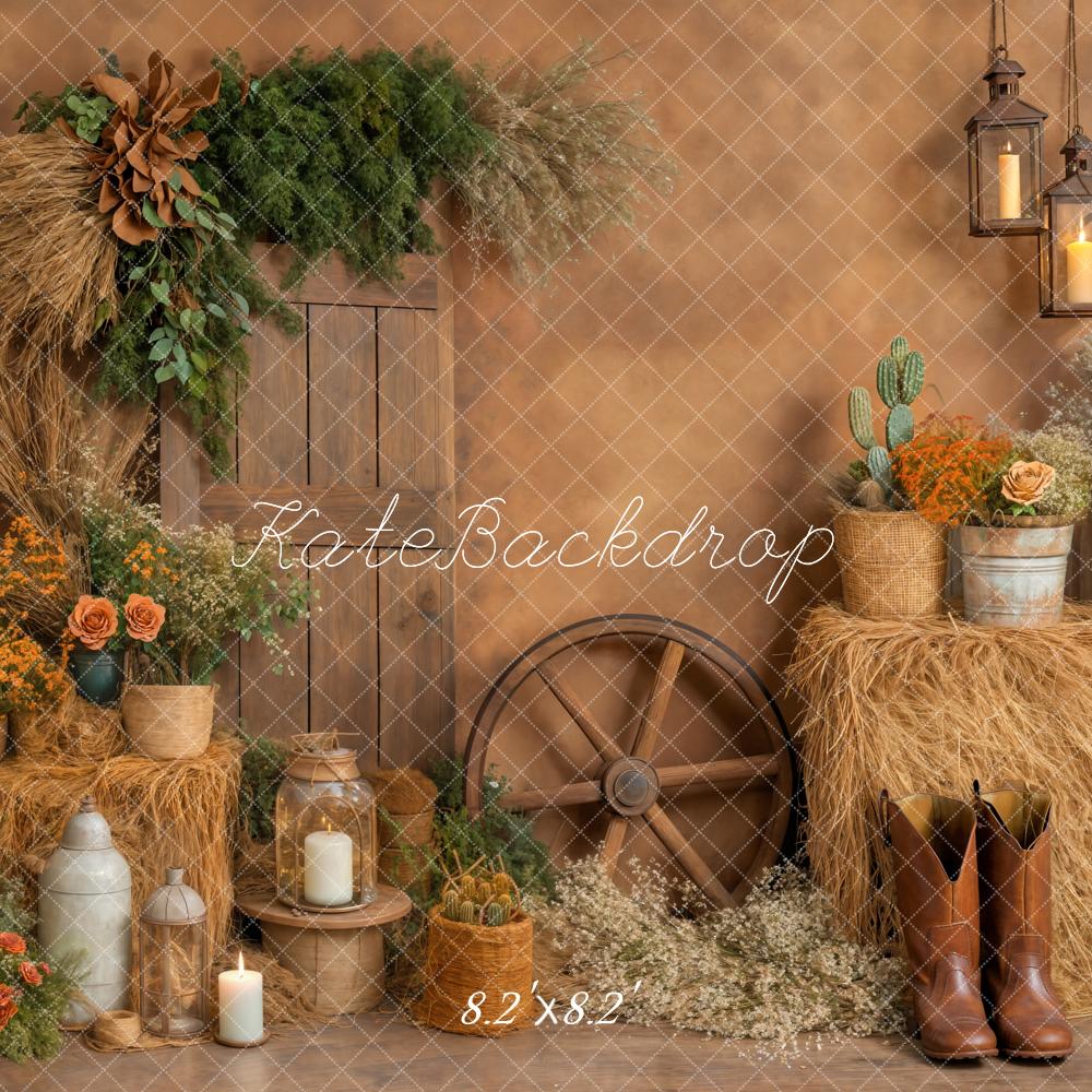 NEW Kate Fall Cowboy Boots Backdrop Designed by Emetselch