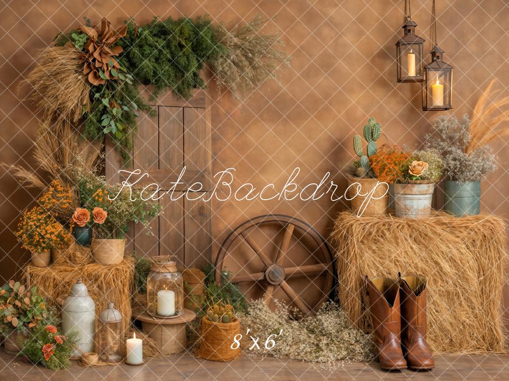 NEW Kate Fall Cowboy Boots Backdrop Designed by Emetselch